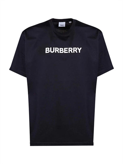 T-Shirt Burberry noir à logo imprimé