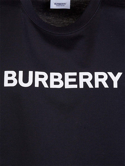 T-Shirt Burberry noir à logo imprimé