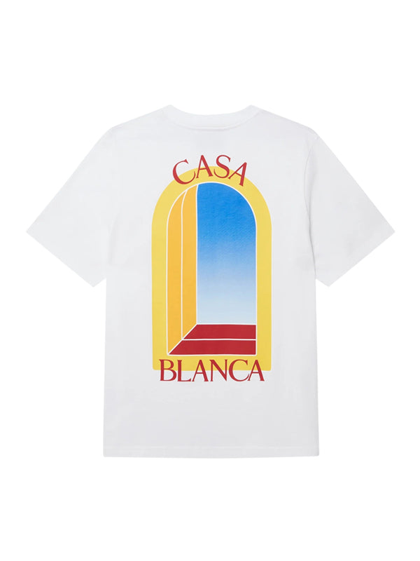 T-Shirt blanc Casablanca L'arche de Jour