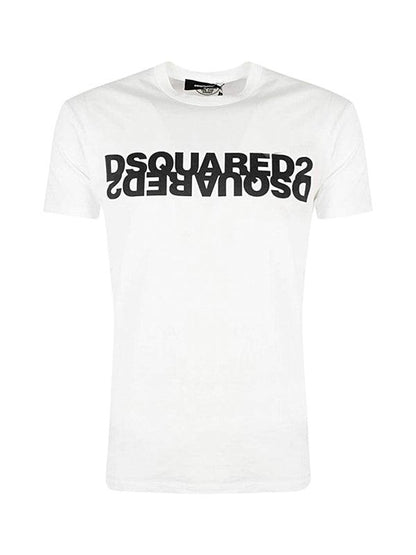 T-Shirt Dsquared2 blanc à logo